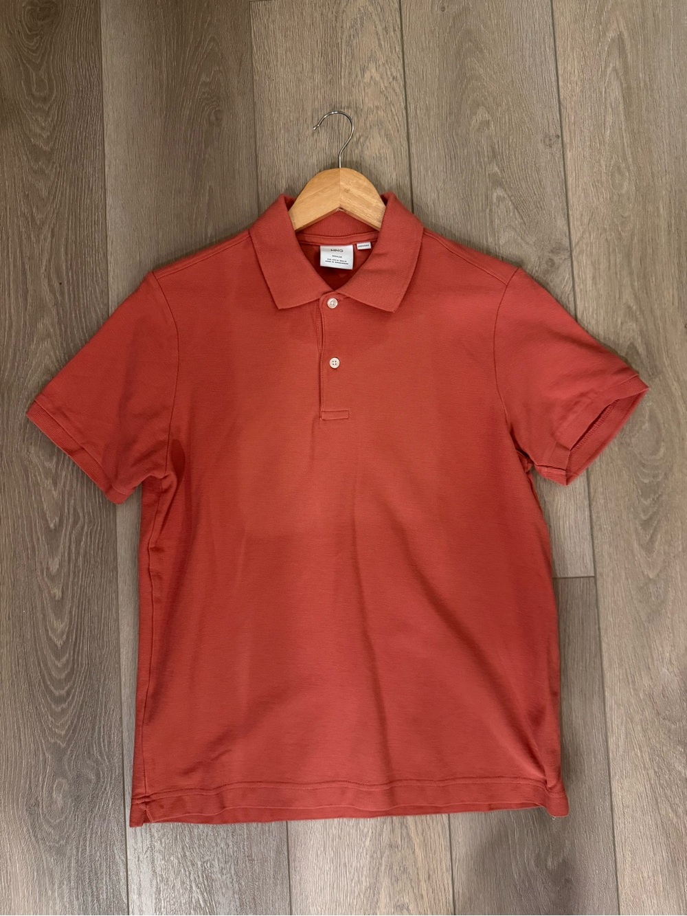 Mango Men’s Polo in Orange